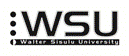 WALTER SISULU UNIVERSITY